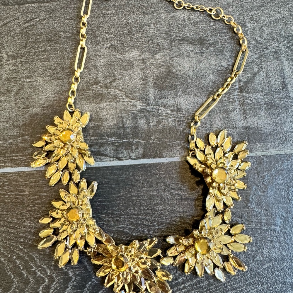 J.Crew Crystal Statement Necklace - Picture 5 of 10